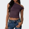 Abstract Metal Ring Asymmetric Top