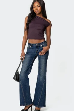 Abstract Metal Ring Asymmetric Top