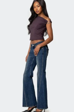 Abstract Metal Ring Asymmetric Top