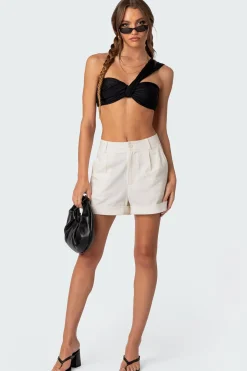Adaline High Rise Cuffed Shorts