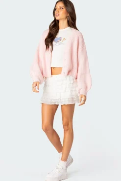 Adeena Layered Ruffle Mini Skirt