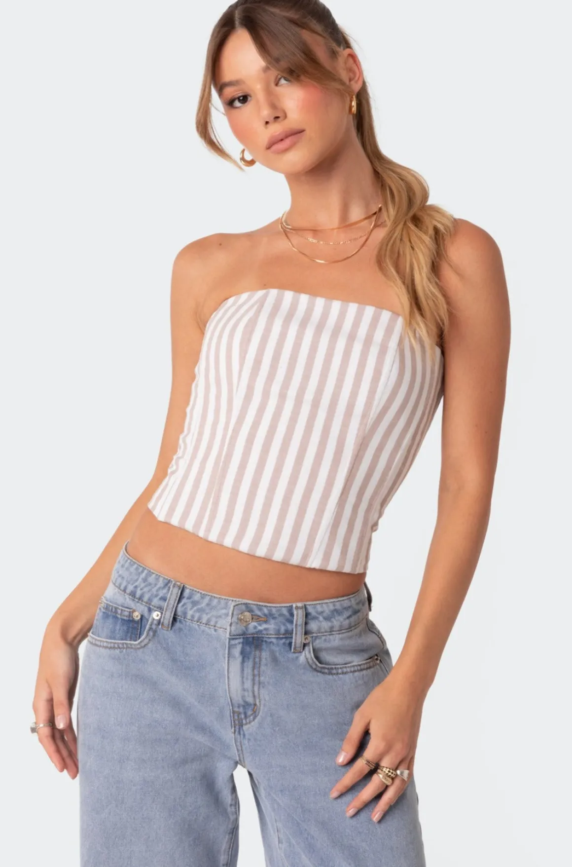 Adeline Lace Up Corset