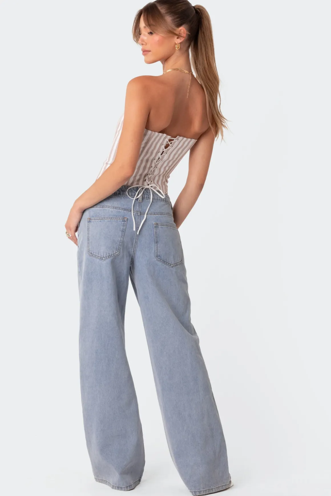 Adeline Lace Up Corset