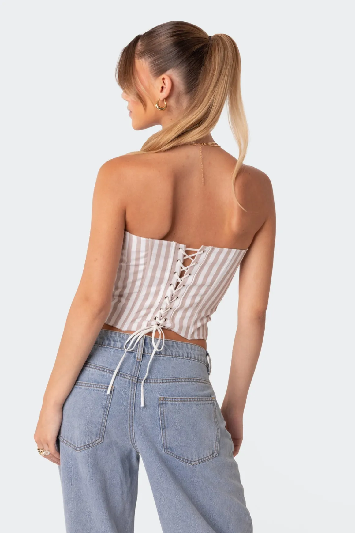 Adeline Lace Up Corset