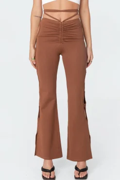 Adina Cut-Out Flared Pants