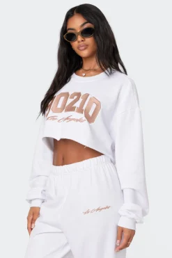 Adora Cropped Sweatshirt