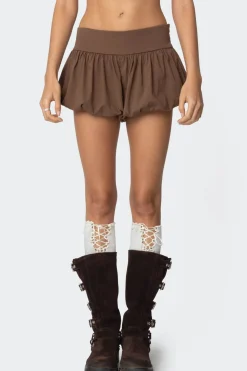 Adrianna Bubble Micro Shorts