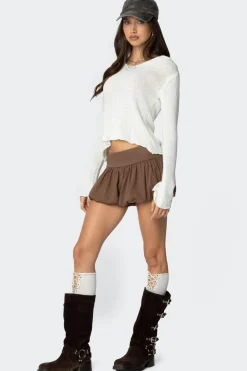 Adrianna Bubble Micro Shorts