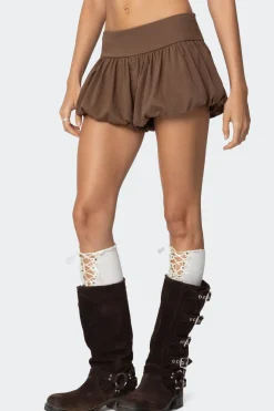 Adrianna Bubble Micro Shorts
