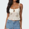 Airy Embroidered Top