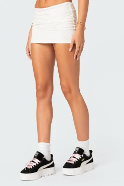Aisha Low-Rise Mini Skirt