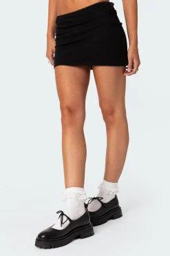 Aisha Low-Rise Mini Skirt