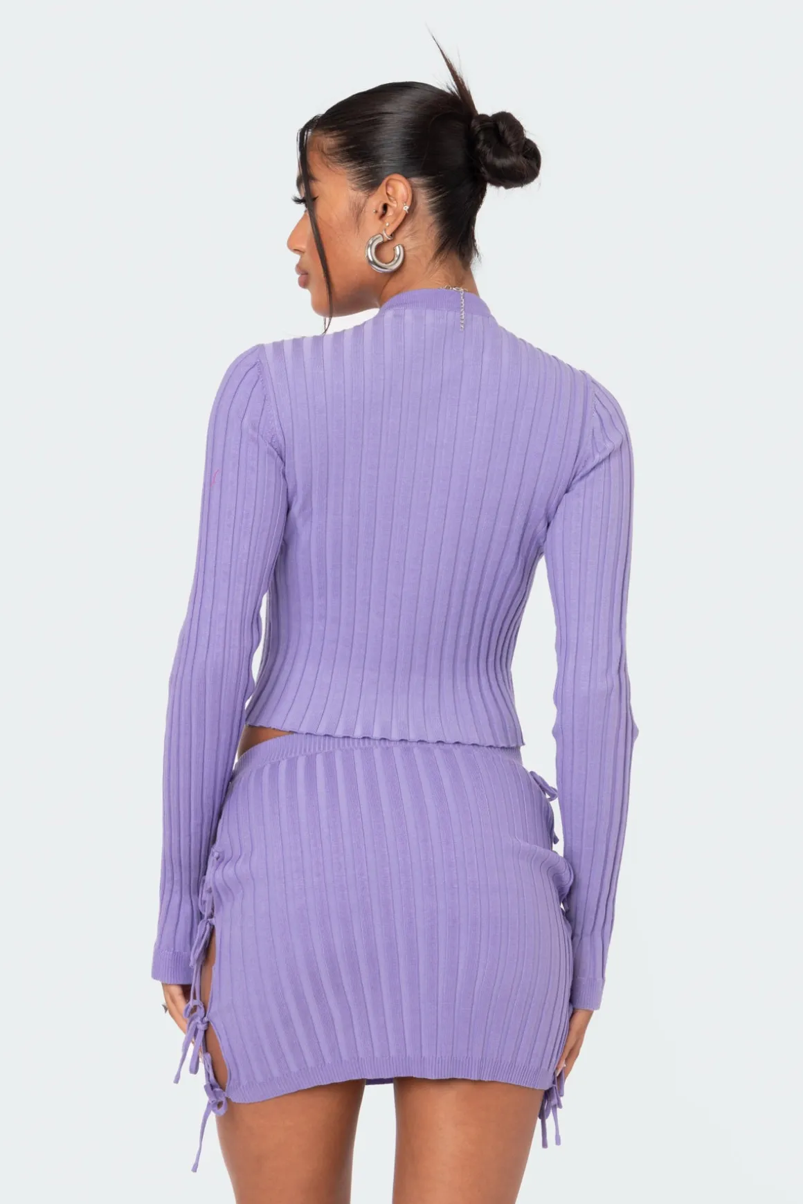 Alaia Knitted Tie Up Top