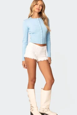 Alaina Button Front Cardigan