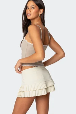 Alara Lace Trim Tank Top