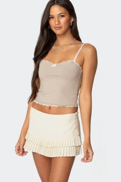 Alara Lace Trim Tank Top