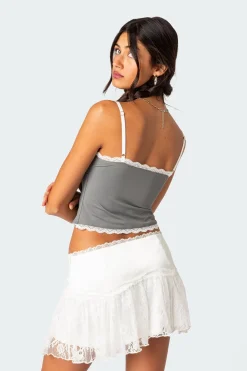 Alara Lace Trim Tank Top