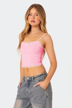 Alara Lace Trim Tank Top