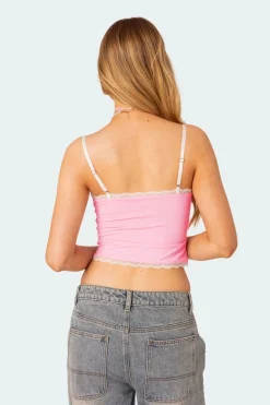 Alara Lace Trim Tank Top