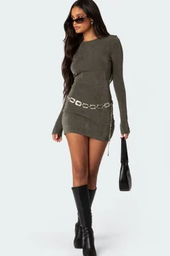 Alaric Open Back Mini Dress