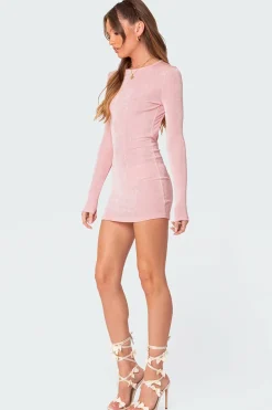 Alaric Open Back Mini Dress