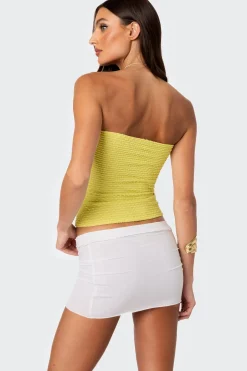Albina Textured Tube Top