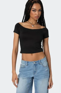 Alexandera Boat Neck T Shirt