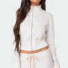 Alexia Zip Up Sweatshirt