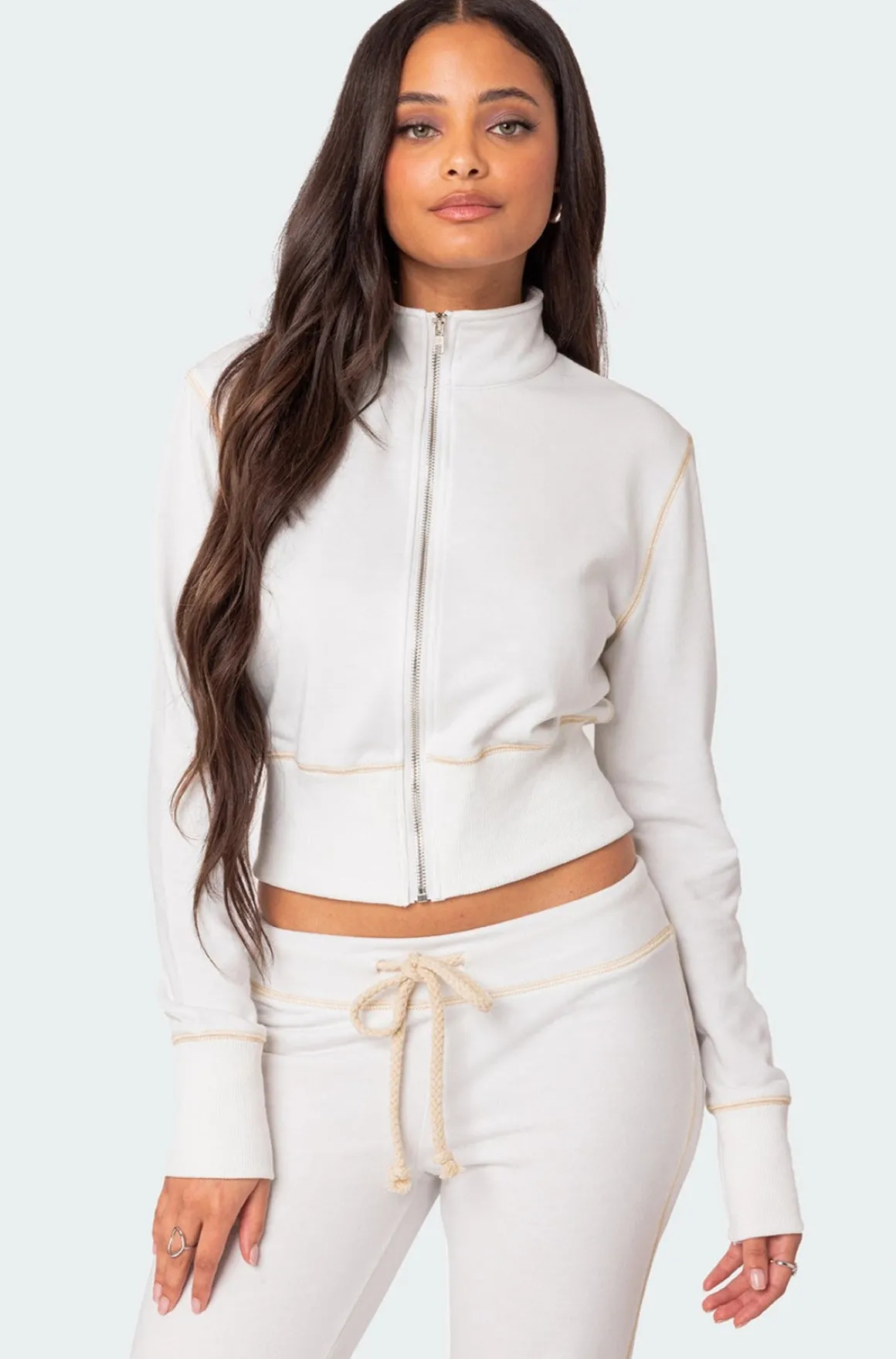 Alexia Zip Up Sweatshirt