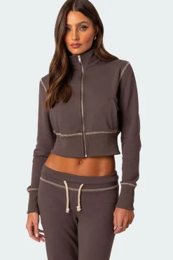 Alexia Zip Up Sweatshirt