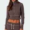 Alexia Zip Up Sweatshirt