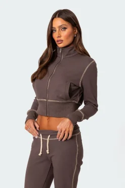 Alexia Zip Up Sweatshirt