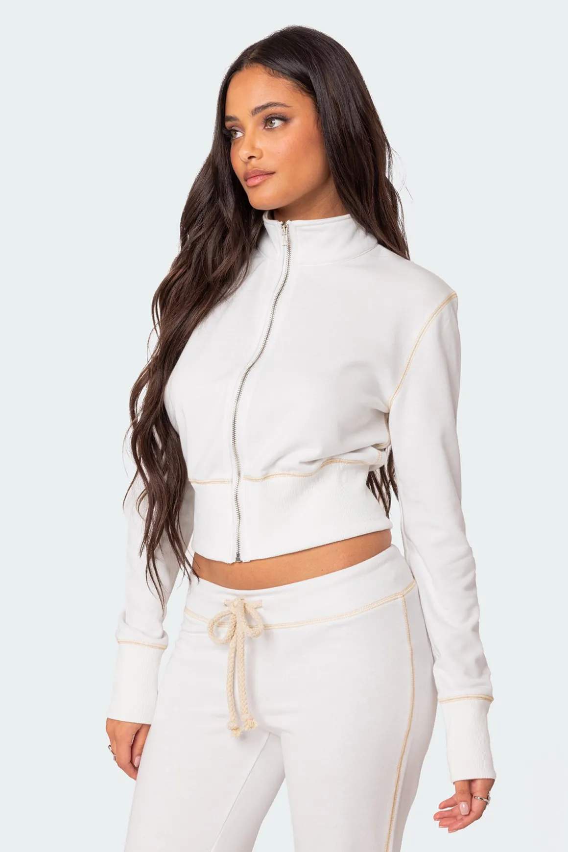 Alexia Zip Up Sweatshirt