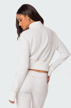 Alexia Zip Up Sweatshirt