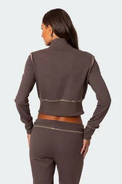 Alexia Zip Up Sweatshirt