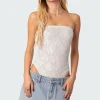 Alina Sheer Lace Bodysuit