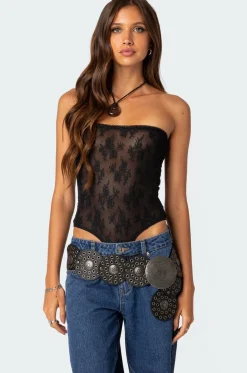 Alina Sheer Lace Bodysuit