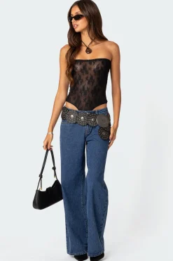 Alina Sheer Lace Bodysuit