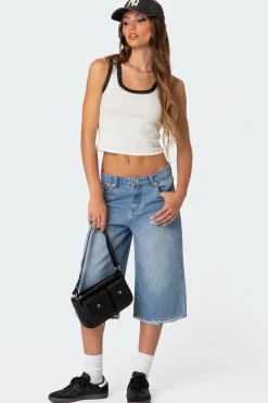 Alix Lacey Ribbed Tank Top