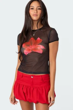 Aloha Sheer Mesh T Shirt