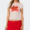 Aloha Sheer Mesh T Shirt