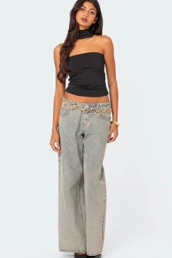 Alyssia Choker Top