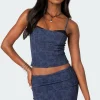 Amal Printed Bra Top
