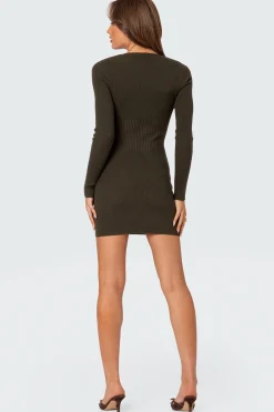 Amber Knit Mini Dress