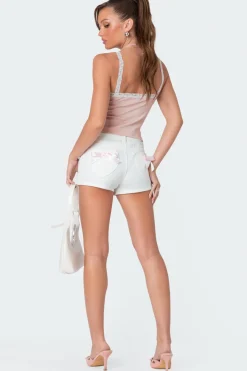 Amilia Lace Trim Tank Top
