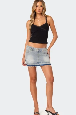 Amilia Lace Trim Tank Top