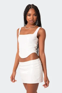Amiyah Vinyl Corset