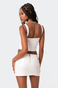Amiyah Vinyl Corset