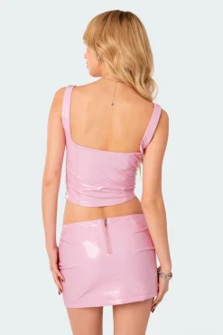 Amiyah Vinyl Corset