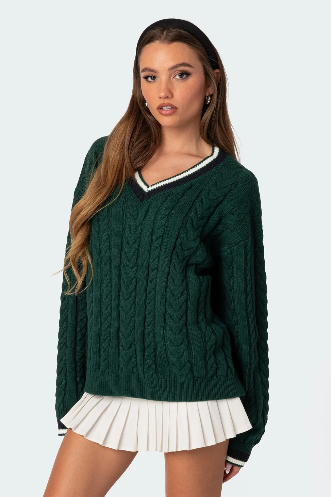 Amoret Cable Knit Sweater